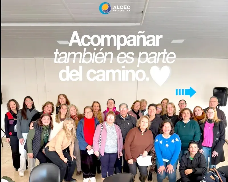 Alcec Villaguay: Acompa�ar tambi�n es parte del camino