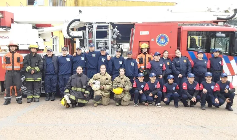 Bomberos Voluntarios: Participaci�n de las Escuelas de Cadetes de la Regional 4 en Villaguay