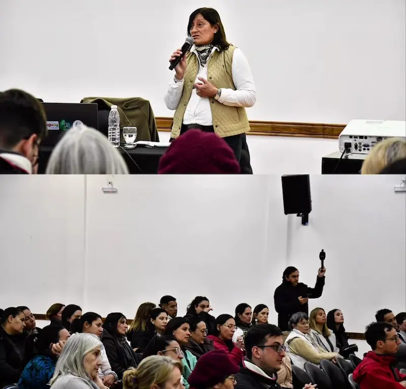 Se realiz� la charla. Sobre detecci�n temprana de la conducta suicida