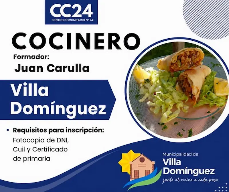 Nueva capacitaci�n gratuita en Villa Dom�nguez