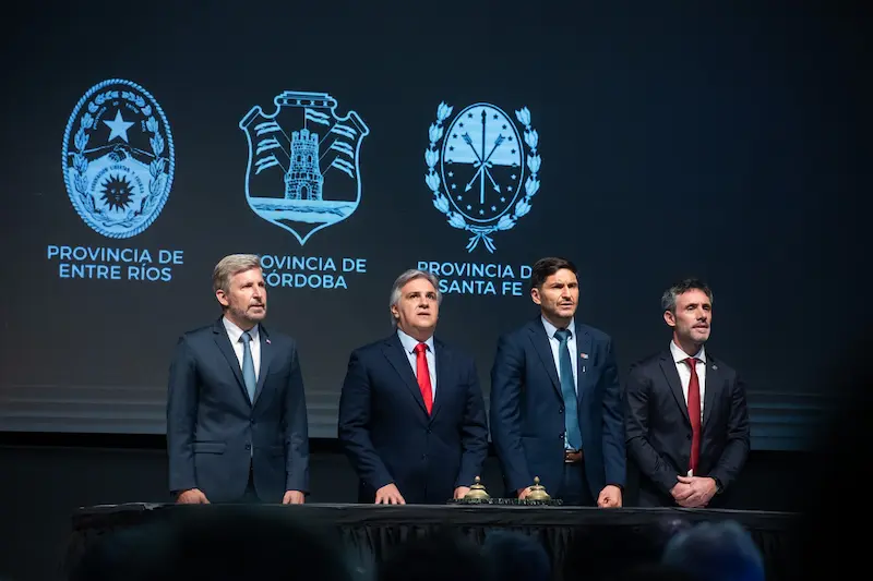Frigerio asumi� la presidencia pro tempore de la Regi�n Centro