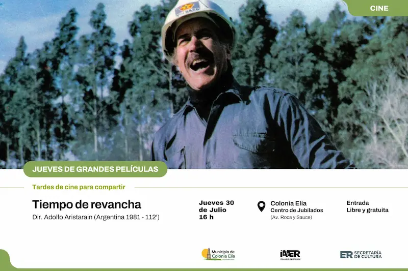 Comienza Jueves de Grandes Pel�culas, un ciclo que acercar� el cine a las comunidades entrerrianas