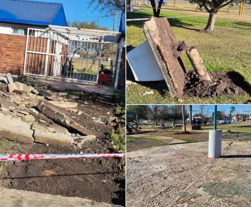 Se pide respetar las �reas delimitadas por renovaci�n en un sector del Parque Sur