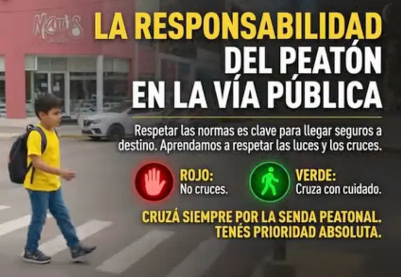 En Villaguay, primero el peat�n
