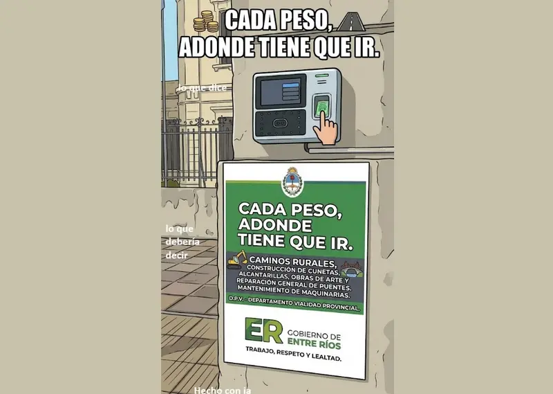 Verg�enza provincial: Vialidad derrocha en lujos propios mientras abandona totalmente a la zona rural