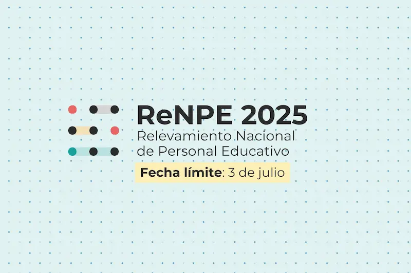 Se extendi� hasta el 3 de julio el plazo para completar el Relevamiento Nacional del Personal Educativo