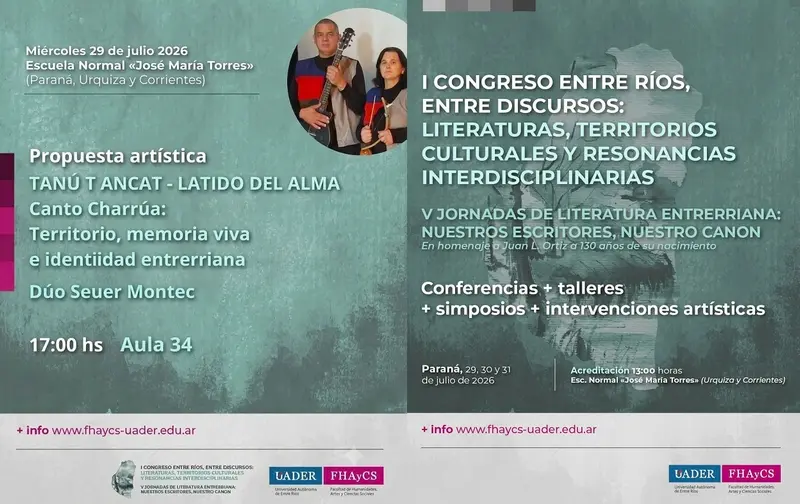 Seuer Montec D�o estar� participando en el marco del homenaje al poeta Juan L. Ortiz