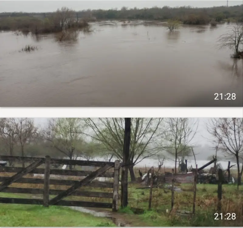 Contin�a creciendo el arroyo Villaguay, sin evacuados