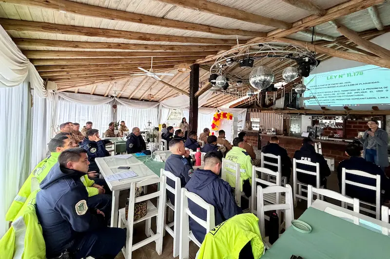 Impulsan la capacitaci�n policial para reforzar la fiscalizaci�n ambiental en el agro