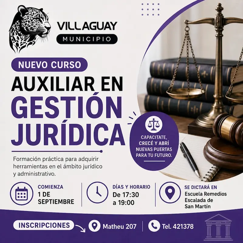 Curso auxiliar en gesti�n jur�dica 