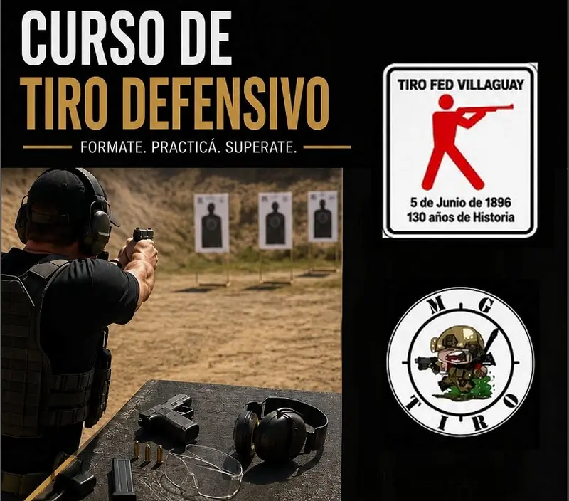 Curso de tiro defensivo -Modalidad: semi presencial