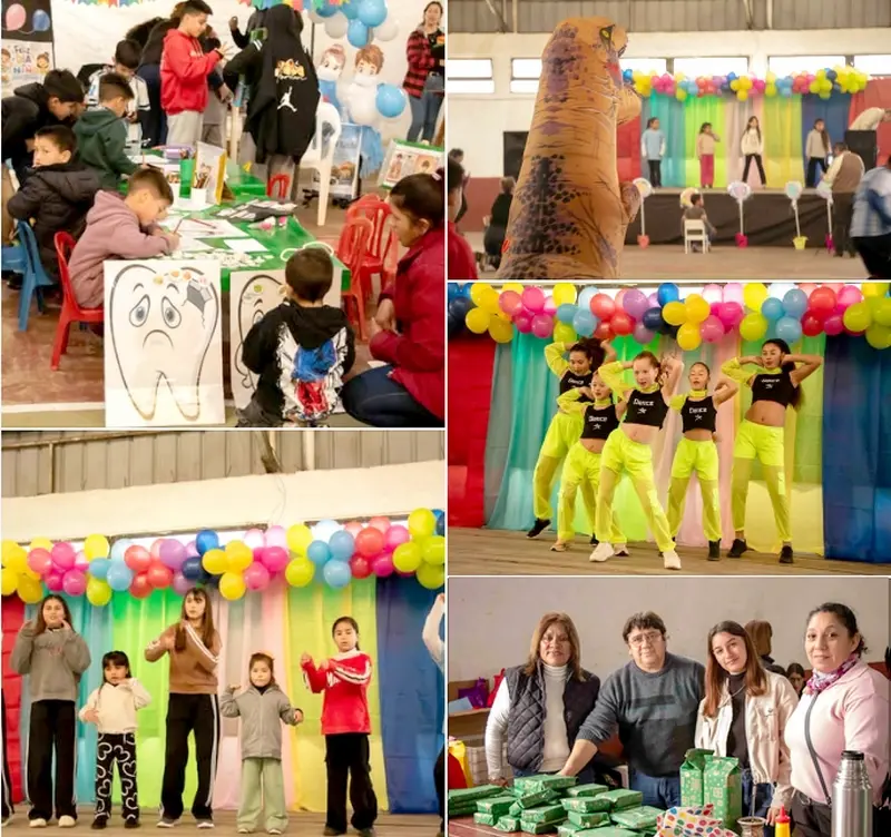 Jornada de celebraci�n por el D�a de la Ni�ez en Villa Dom�nguez