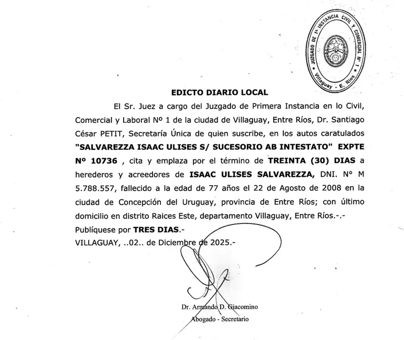 Edicto