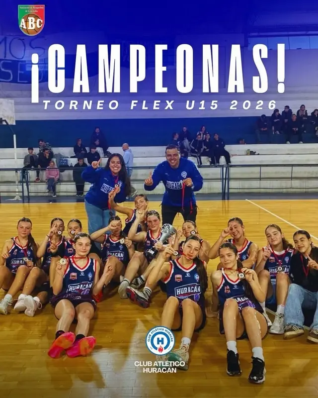HURACAN CAMPEONAS DEL TORNEO FLEX U15
