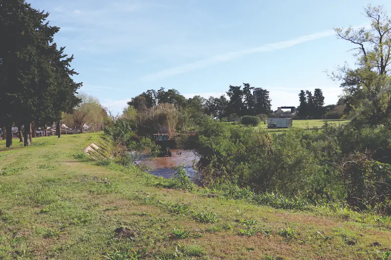 Comenzaron trabajos de limpieza y desmalezamiento en el desag�e pluvial del T�nel Subfluvial