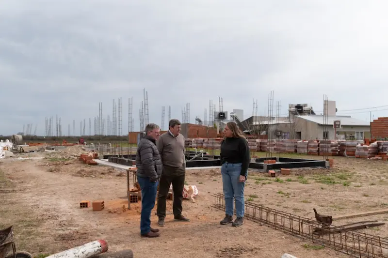 Mar�a Grande avanza con la construcci�n de nueve viviendas