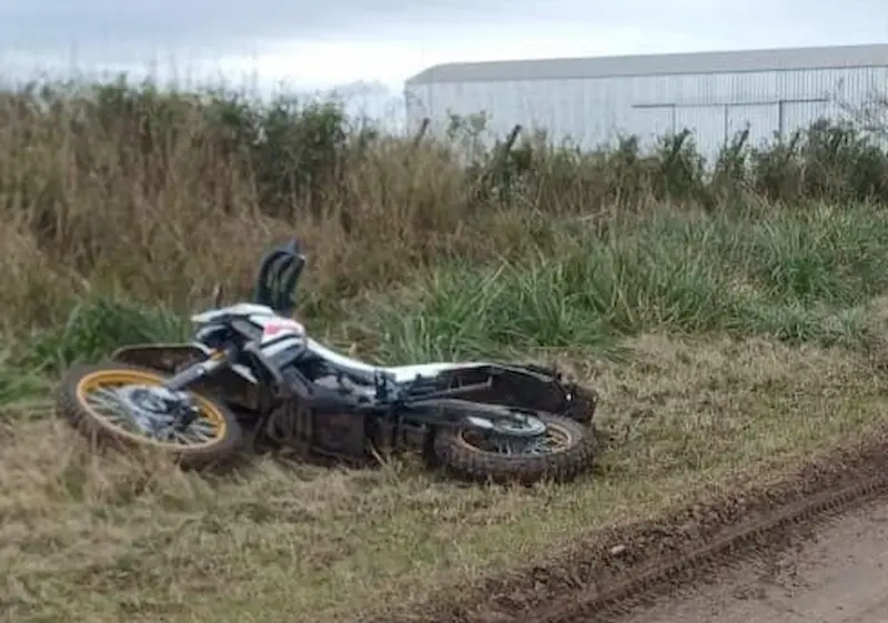 Falleci� el conductor de la moto que sufri� un accidente en el acceso sur de Villa Clara