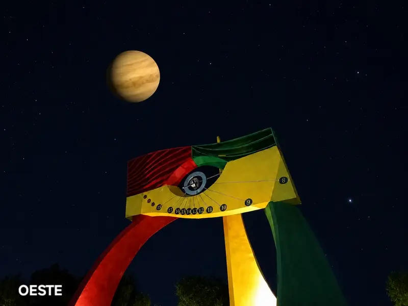 ASTRONOM�A: Un planeta infernal brilla en el cielo