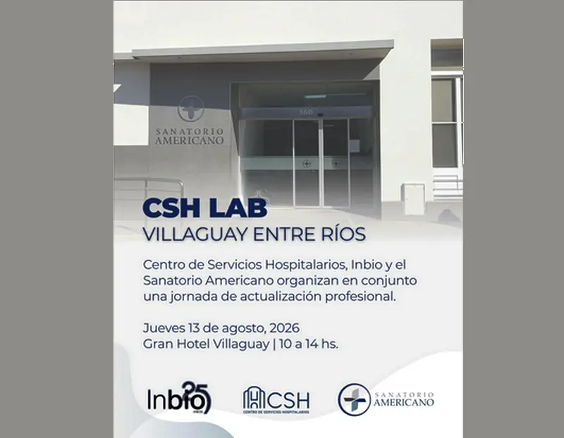 Centro de Servicios Hospitalarios, Inbio y Sanatorio Americano organizan una jornada de actualizaci�n profesional
