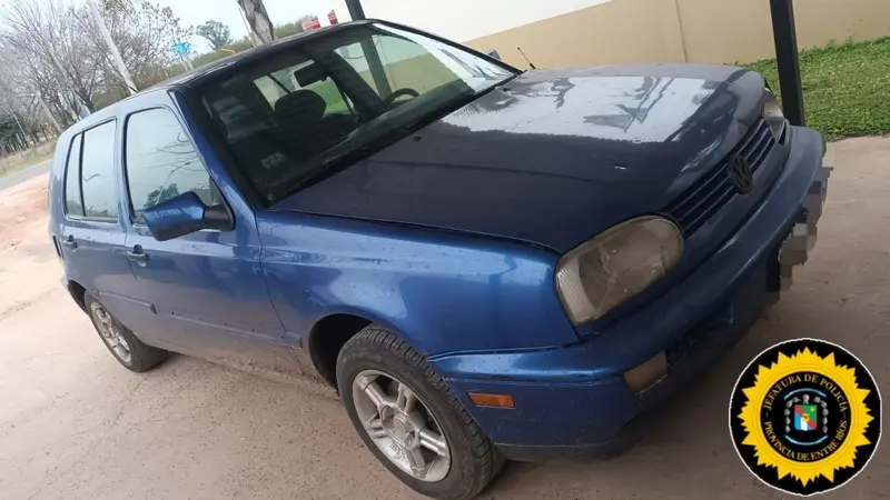 Secuestraron auto con identificaci�n alfanum�rica no original 