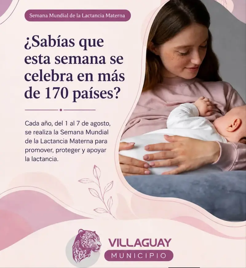 Semana Mundial de la Lactancia Materna | 1 al 7 de agosto
