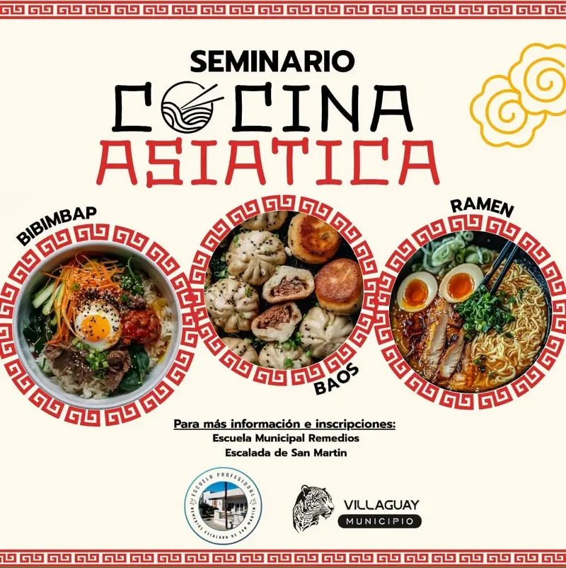 La escuela Remedios Escalada de San Mart�n realizar� un Seminario de Cocina Asi�tica