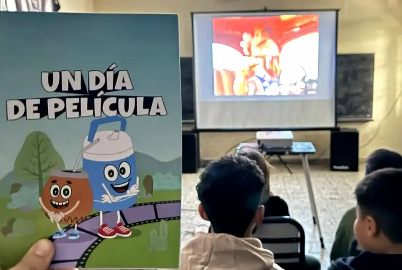 Un D�a de Pel�cula llegar� a la Escuela N�24 Concordia, de Mojones Norte