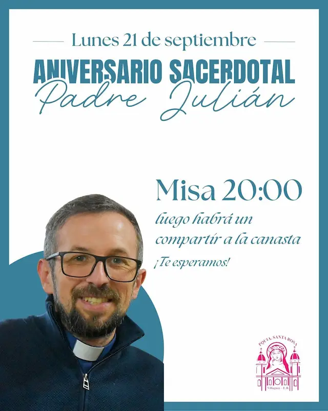 Aniversario de la Ordenaci�n del Padre Juli�n Rodr�guez