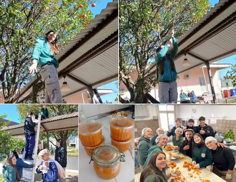 Alumnos de la escuela Agrot�cnica Urquiza vivieron una jornada que deja huellas