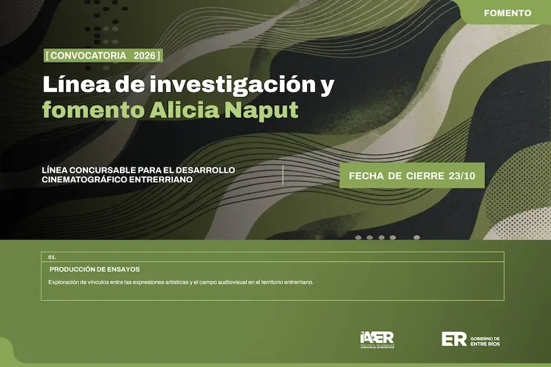 Convocatoria 2026 para la l�nea de investigaci�n y fomento Alicia Naput del Iaaer