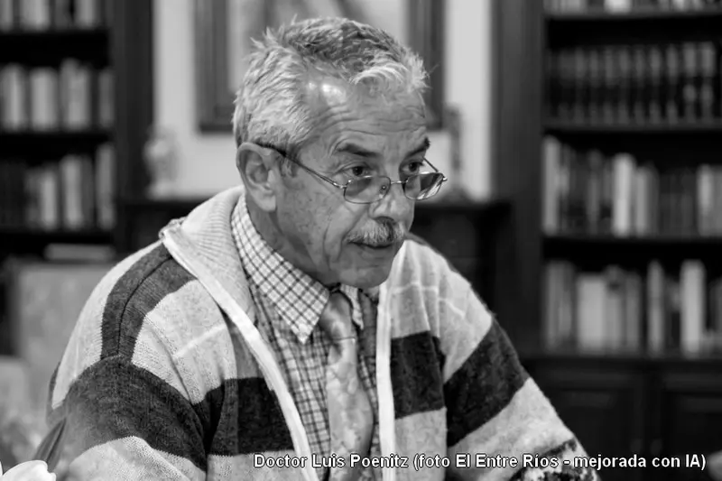 Falleci� el profesor Luis Poenitz que integr� la Academia Nacional de Letras, era nacido en Villaguay