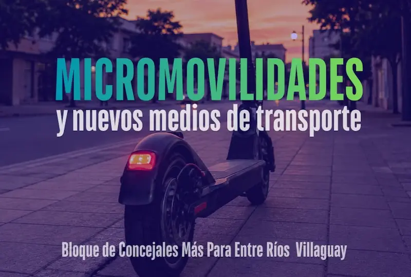 Se aprob� el proyecto de ordenanza Micromovilidades Electricas y nuevos medios de transporte