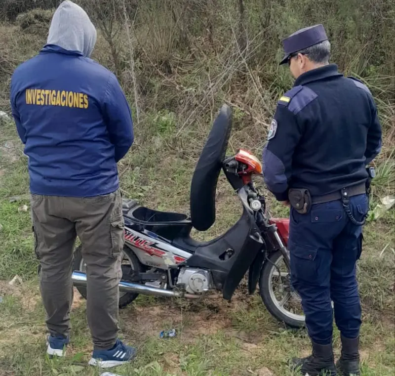 La polic�a recuper� una moto robada