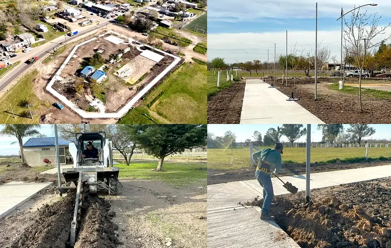 Importante avance de la puesta en valor del Parque Sur