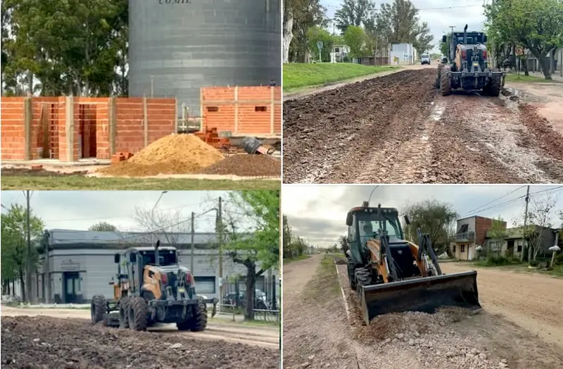 Obras y trabajos p�blicos municipales del lunes 28