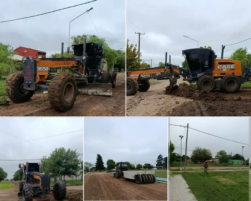 Contin�an os trabajos municipales y tareas preventivas en desag�es