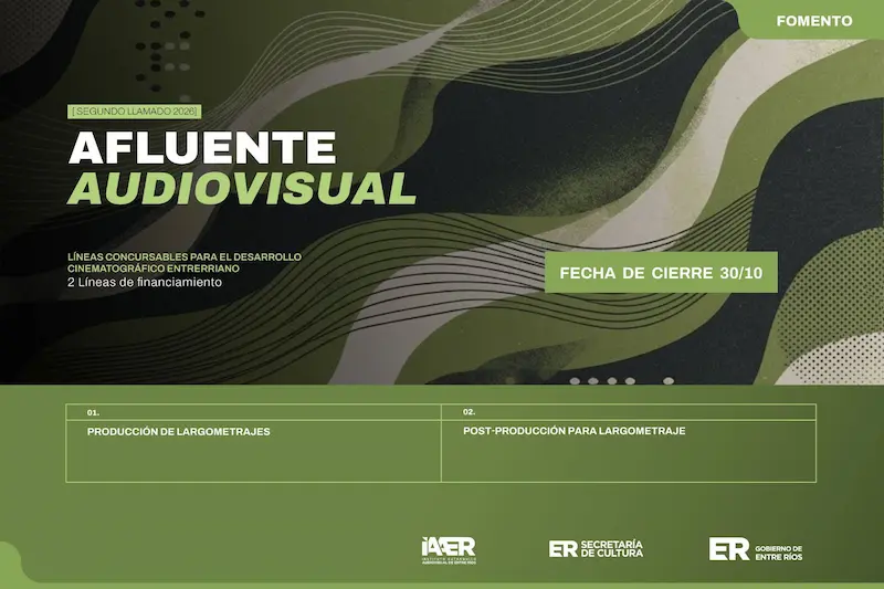 Lanzan la convocatoria del segundo llamado de Afluente Audiovisual