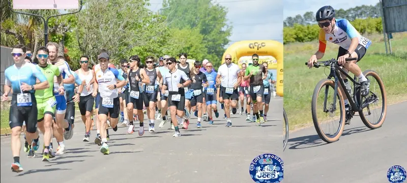 DUATLON EN VILLA DEL ROSARIO: JUAN IGNACIO AGUSTINI GAN� SU CATEGOR�A