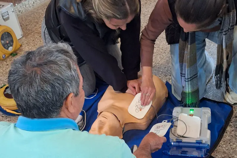 Equipos de salud se capacitaron en RCP avanzada en Segu�