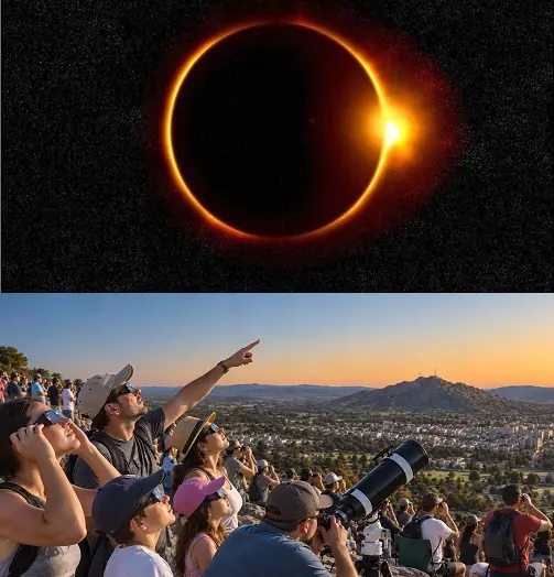CUENTA REGRESIVA: Faltan cuatro meses para el eclipse anular de Sol