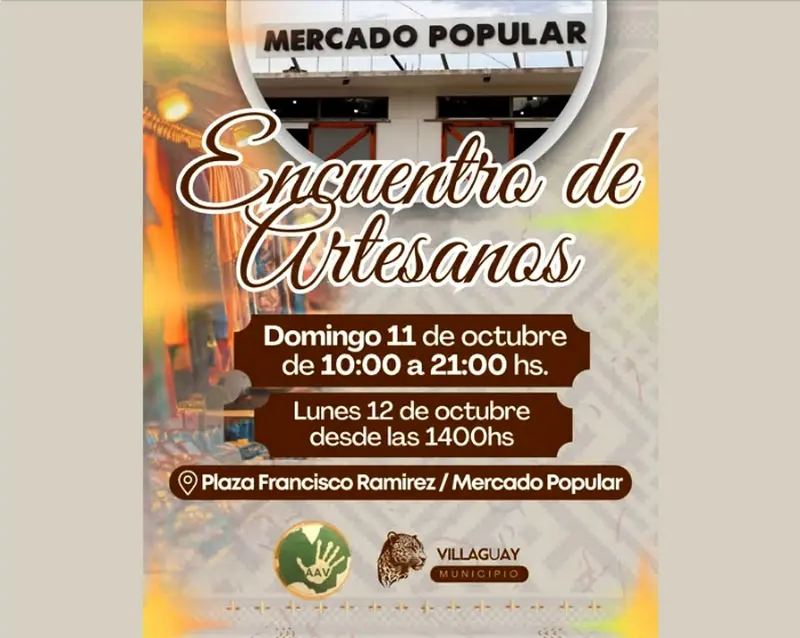 Encuentro de artesanos 2026 en Villaguay