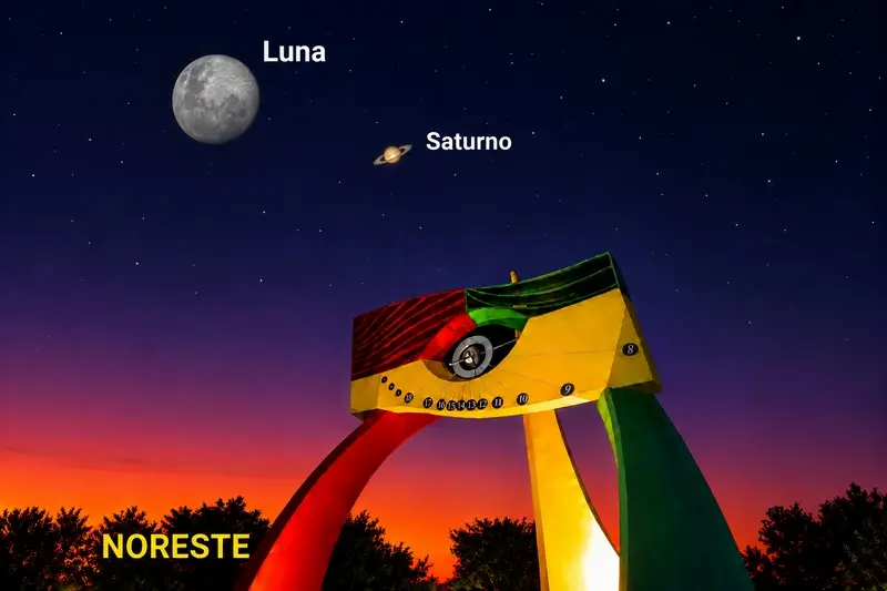 ASTRONOM�A: Encuentro en el cielo