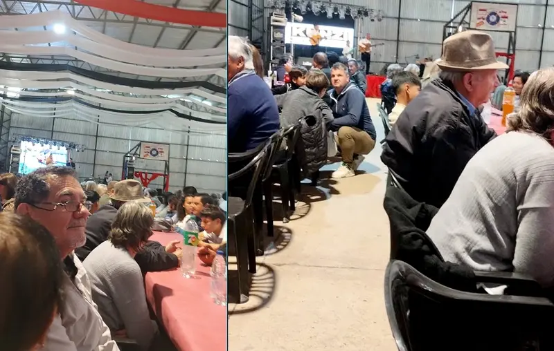 Por Silvia Villo: Encuentro  Mosquero: Almuerzo a beneficio de los Bomberos Voluntarios en Las Moscas