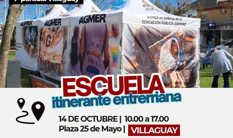 La escuela itinerante llega a Villaguay