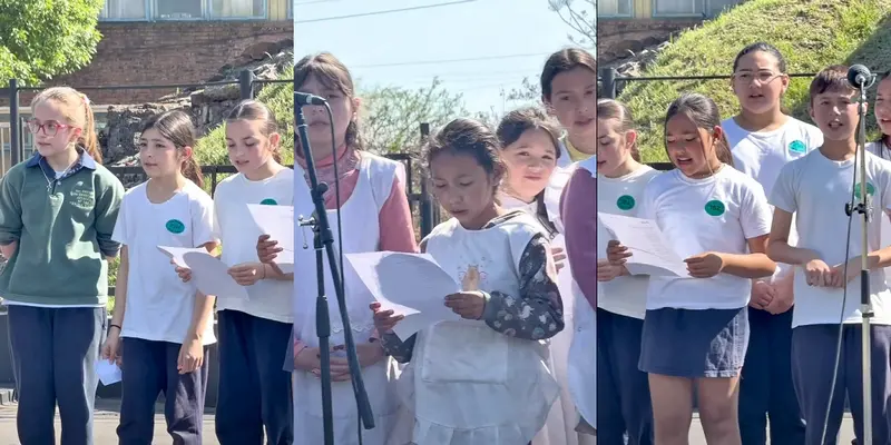 D�a de la Chamarrita con las voces de nuestros gurises