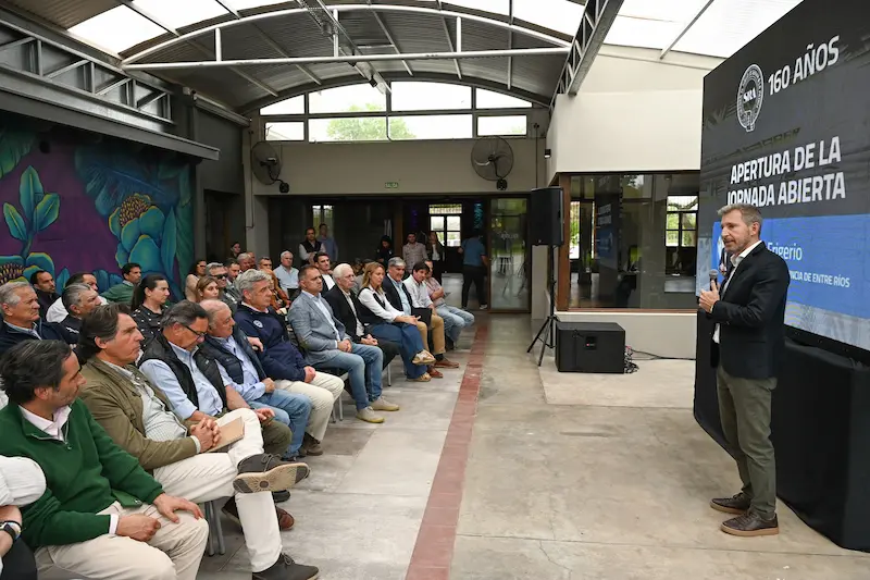El gobernador destac� el rol del campo y las pol�ticas para fortalecer la producci�n y la competitividad