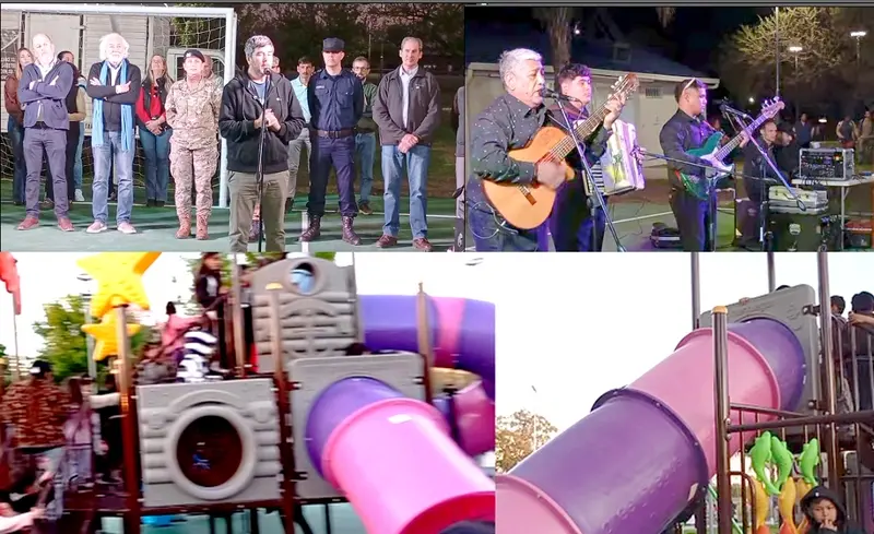 Fiesta popular: Puesta en valor de Parque Sur, Plazoleta de la Unidad Latinoamerciana y nueva iluminaci�n LED