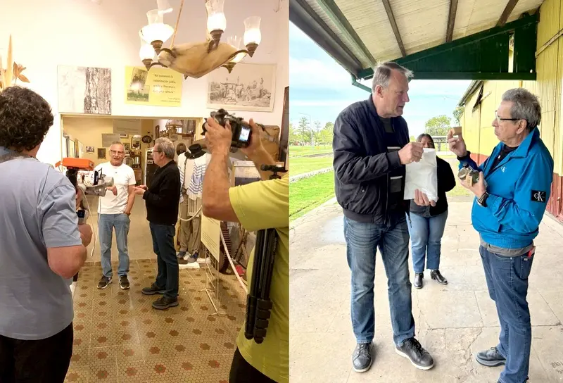 Mario Markic recorri� Villa Dom�nguez y Villa Clara