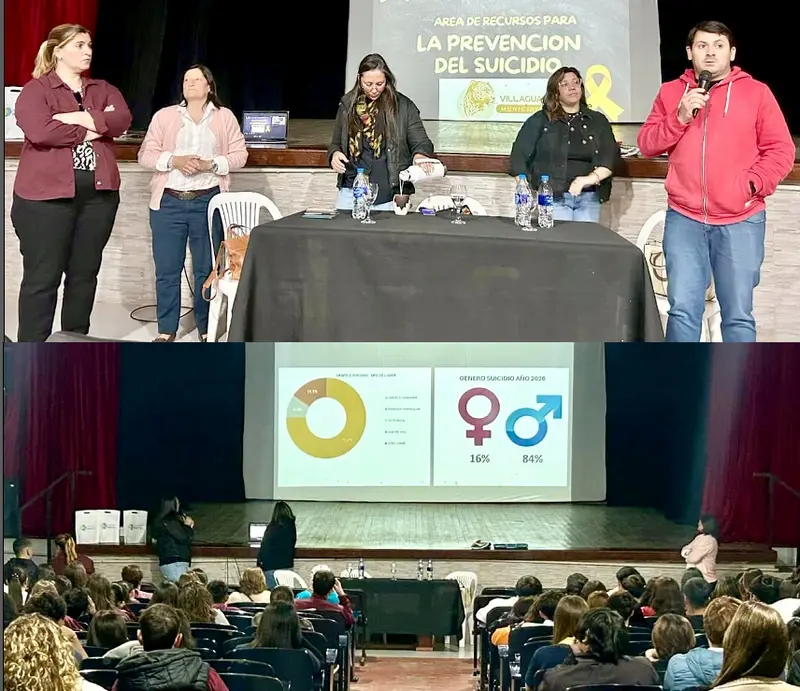 El �rea de Recursos para la Prevenci�n del Suicidio de Villaguay brind� una charla en Maci�