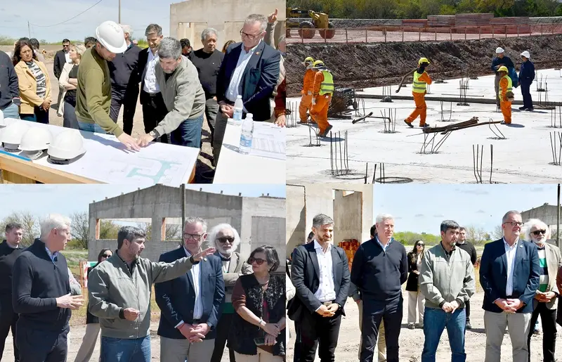 Se reactiva en Villaguay la obra de ampliaci�n del sistema de desag�es cloacales